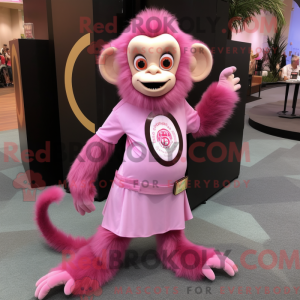 Rosa Capuchin Monkey...