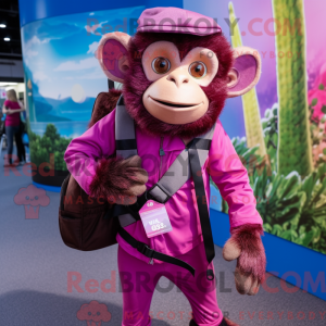Magenta Capuchin Monkey...
