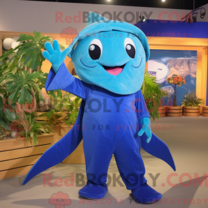 Costume mascotte de Raie...