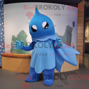 Costume mascotte de Raie...