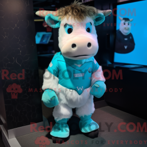 Disfraz de mascota Cyan...