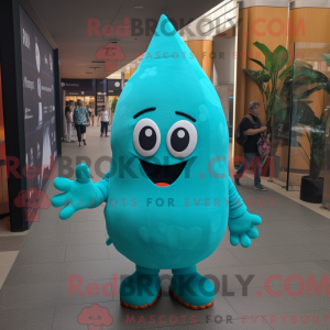 Turquoise Squash mascot...