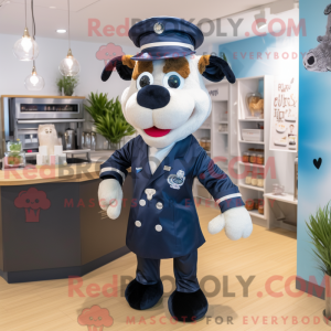 Navy Steak maskotdraktfigur...