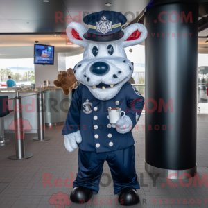 Navy Steak maskot kostume...