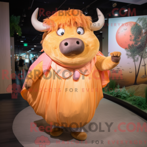 Costume de mascotte Peach...