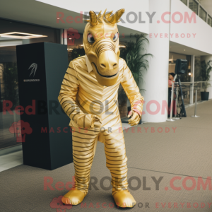 Disfraz de mascota Gold...