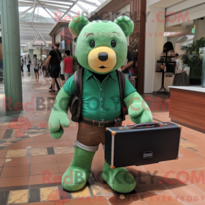 Costume mascotte d ours en...