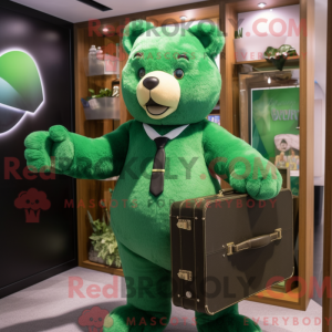 Groene teddybeer...