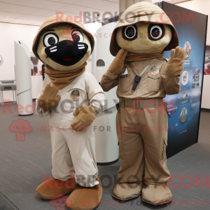 Disfraz de mascota de...