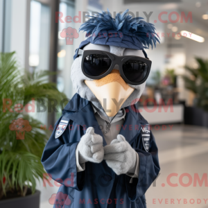Navy Archeopteryx mascot...