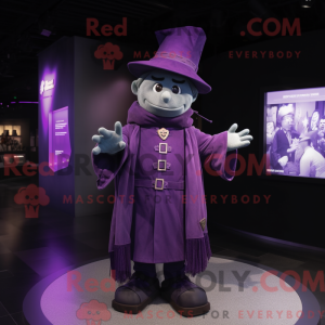 Purple Wizard mascot...