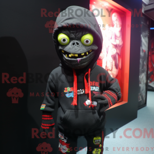 Figura de máscara de zumbi...