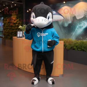 Rust Killer Whale mascotte...