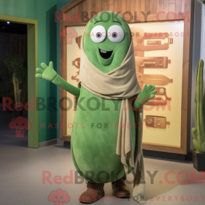 Rust Green Bean maskot...