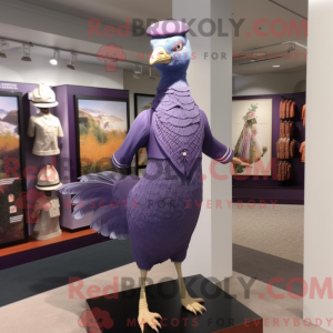 Lavendel fasan maskot...