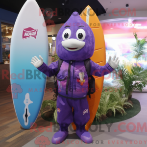 Postava maskota Purple...