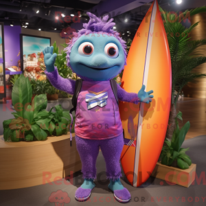 Lilla Surfboard maskot...