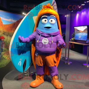 Lilla Surfboard maskot...