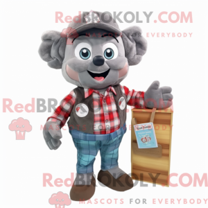 Postava maskota Grey Candy...