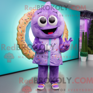Lavender Donut mascot...