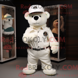 Witte teddybeer...