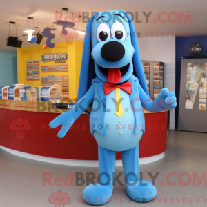 Disfraz de mascota Blue Hot...