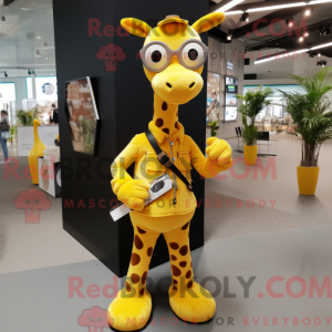 Máscara de girafa Gul com...