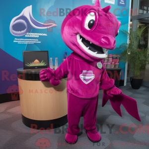 Magenta Barracuda máscara...