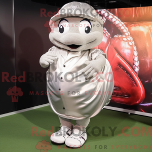 Silver Baseball Glove...