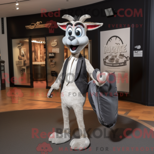 Silver Gazelle mascot...