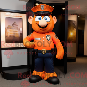 Orange politibetjent...