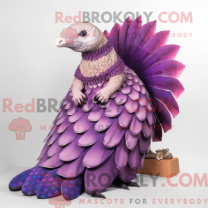 Disfraz de mascota pangolín...