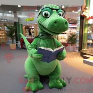 Mascotte de Diplodocus vert...
