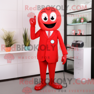 Disfraz de mascota de Red...