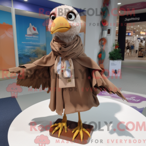 Brun måge maskot kostume...