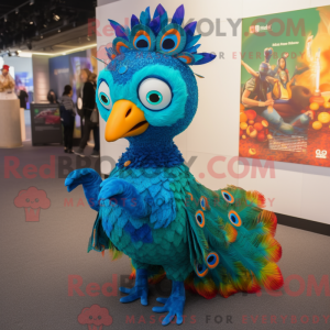 Disfraz de mascota de pavo...