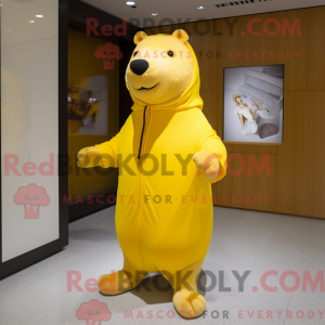 Lemon Yellow Capybara...