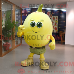 Postava maskota Lemon...
