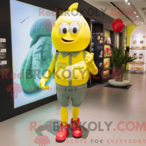 Citrongul Granat maskot...