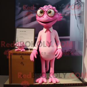 Maskottchenkostüm Pink...