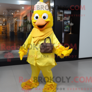 Máscara de frango com...