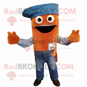 Rust Lasagne maskot drakt...