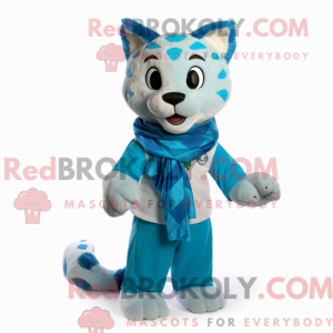 Disfraz de mascota Cyan...