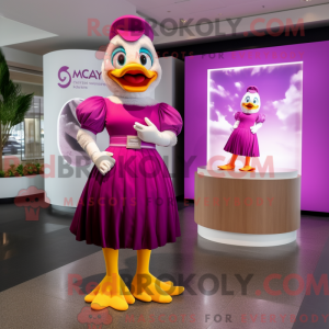 Máscara de Pato Magenta...