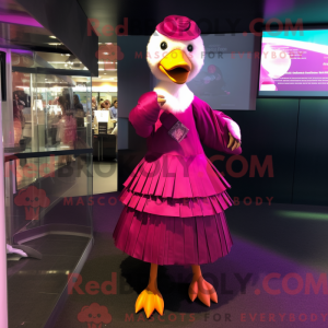 Máscara de Pato Magenta...
