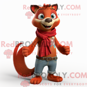 Máscara Red Mongoose com...