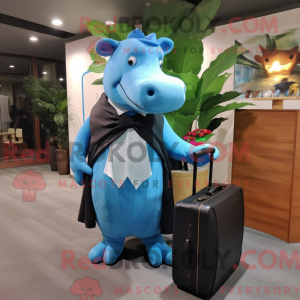 Costume mascotte de Tapir...