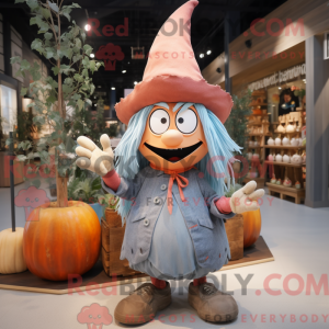 Peach Witch S Hat maskot...