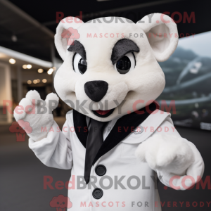White Moussaka mascot...