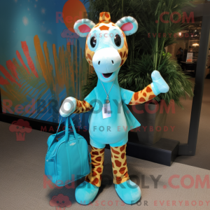Costume mascotte de girafe...
